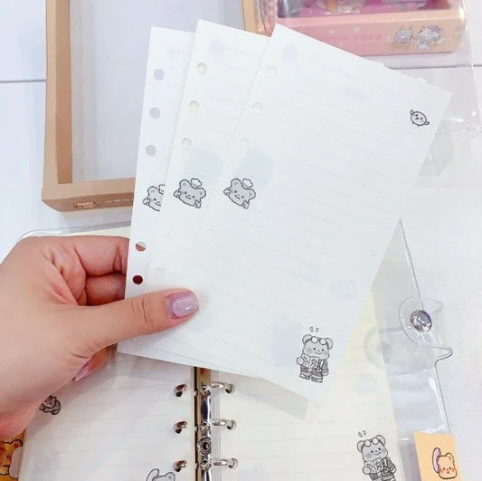 Bread Bear Binder Diary