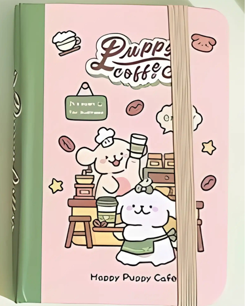 Puppy Coffee Notebook