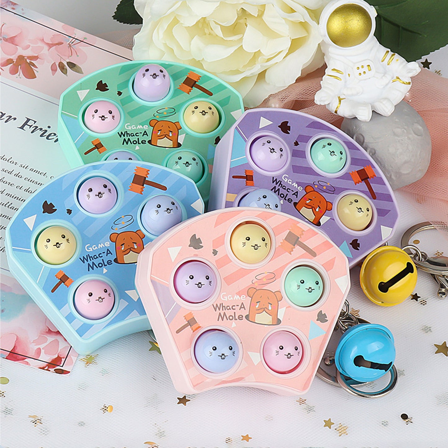 Whack-a-Mole Keychain
