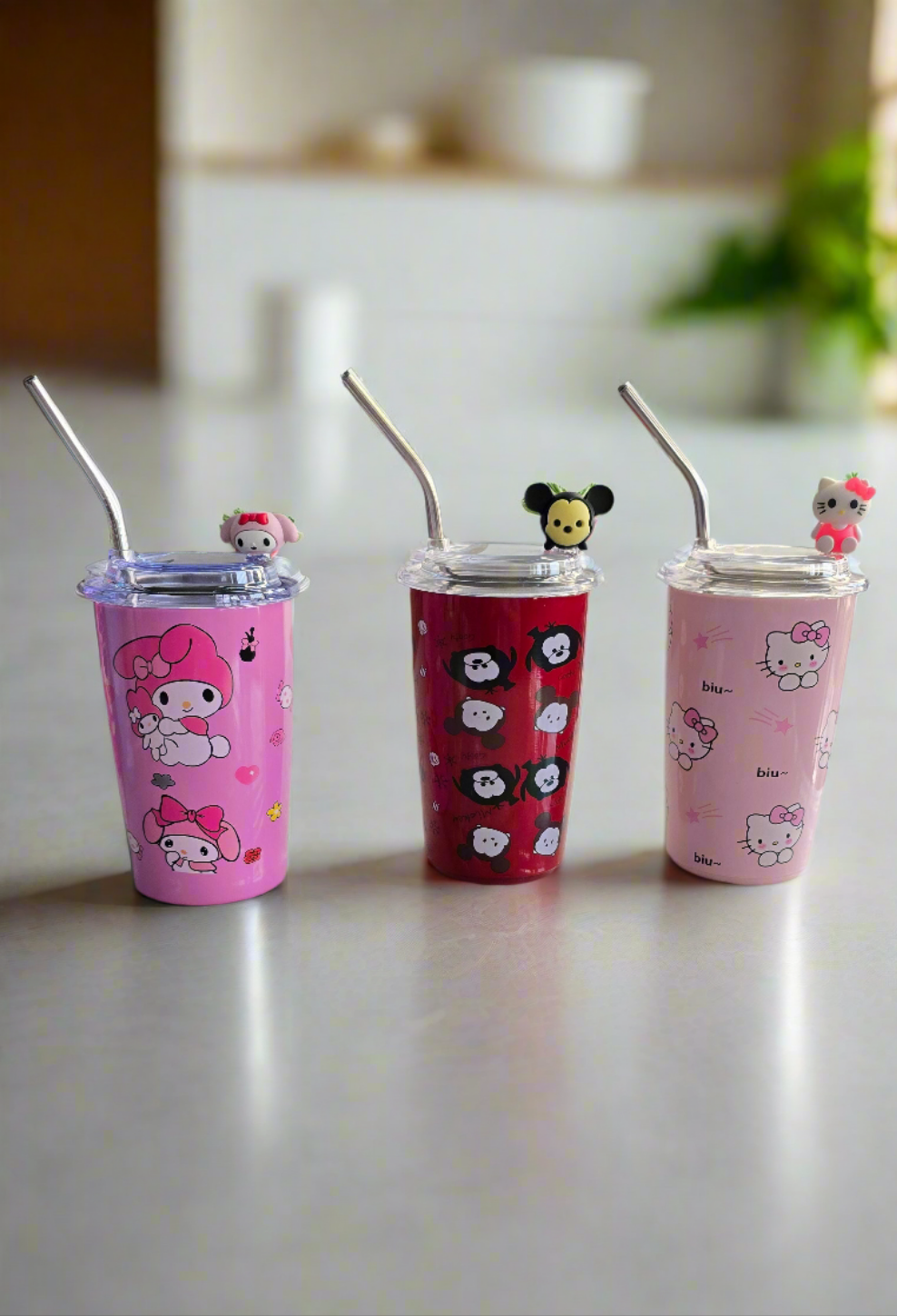 Cartoon Metal Tumbler (450ml)