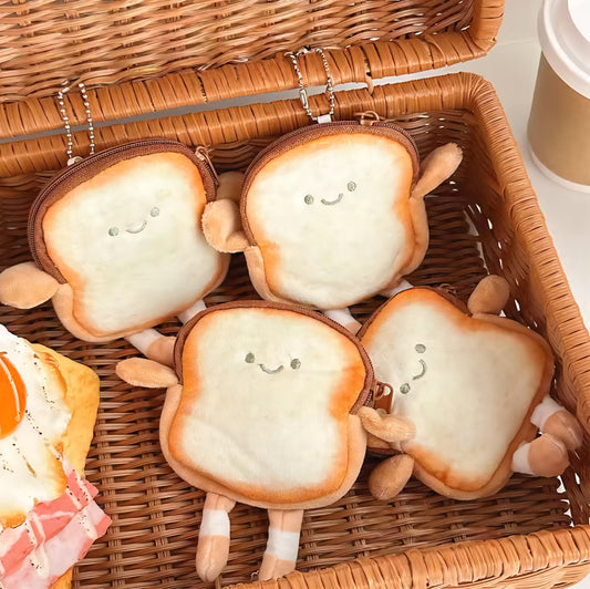 Butter Toast Coin Pouch