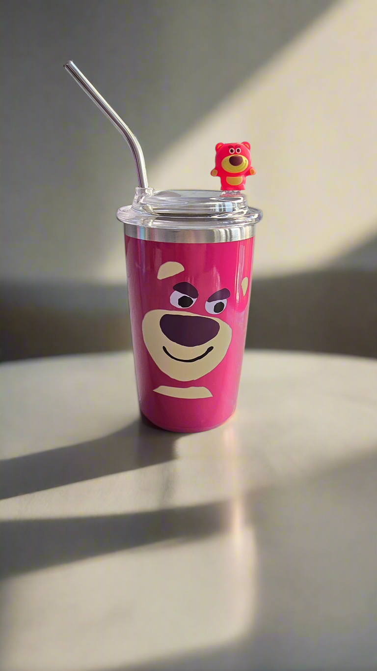 Cartoon Metal Tumbler (450ml)
