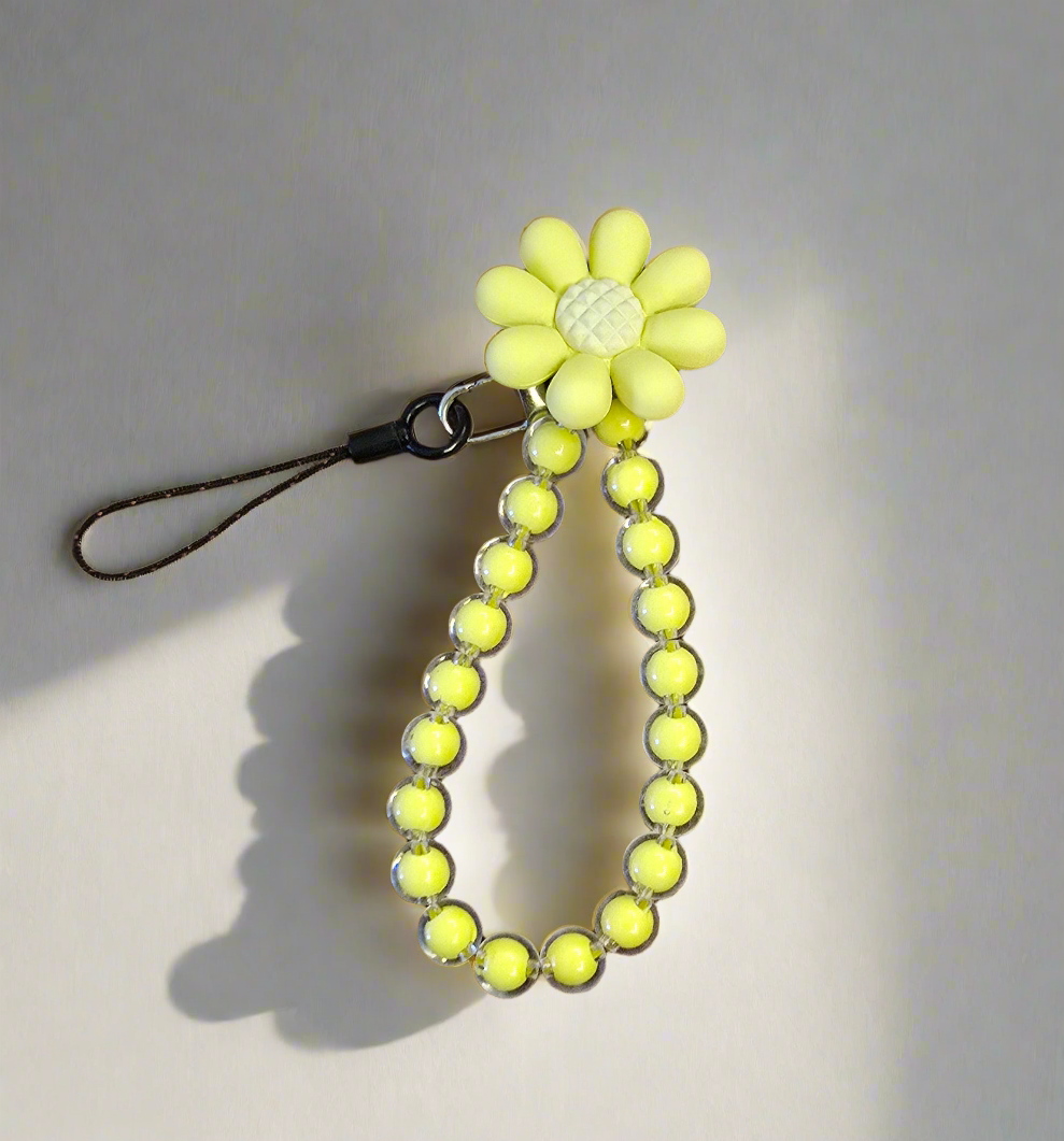 Sunflower Phone Charm
