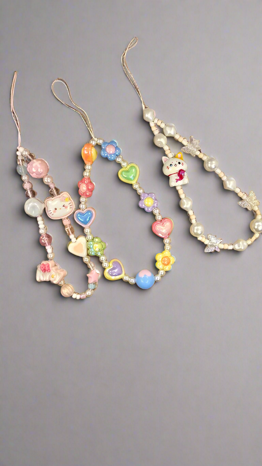 Kawaii Thread Phone Charm