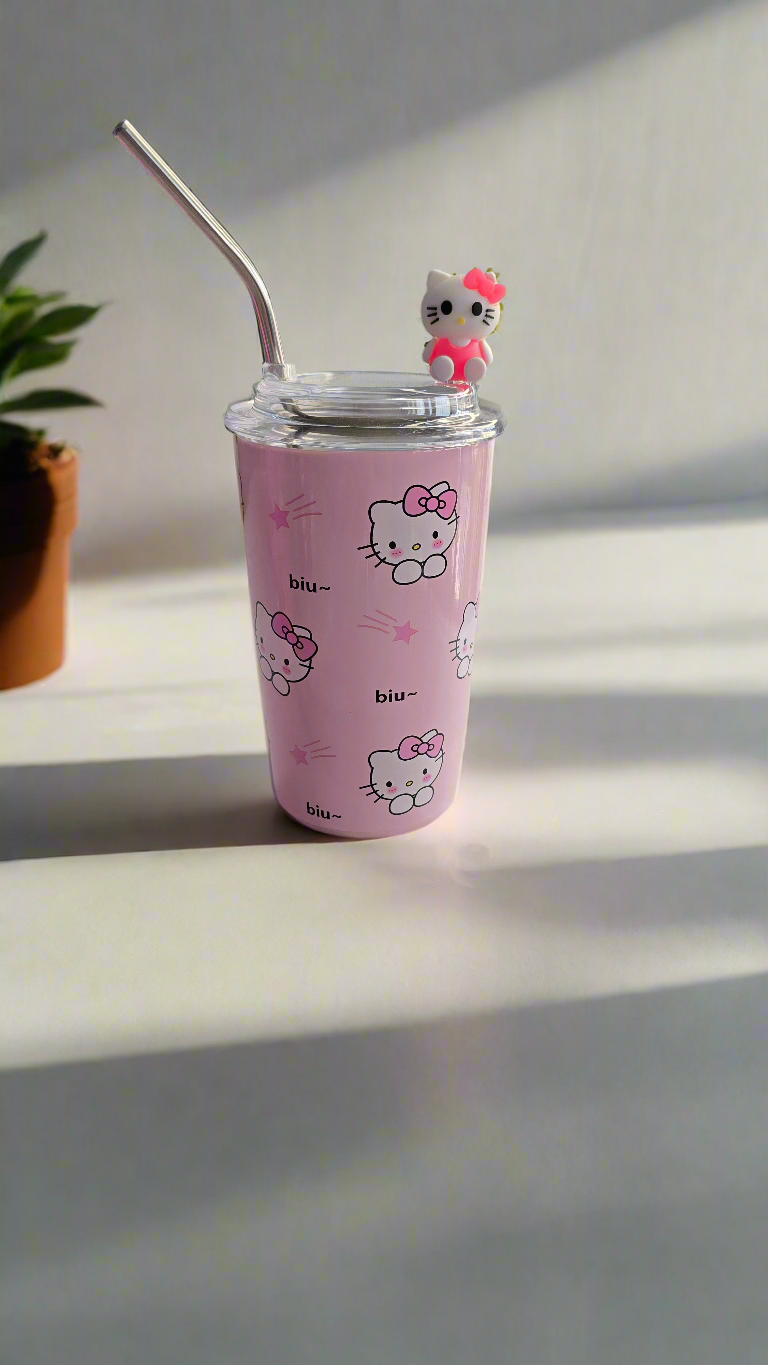 Cartoon Metal Tumbler (450ml)
