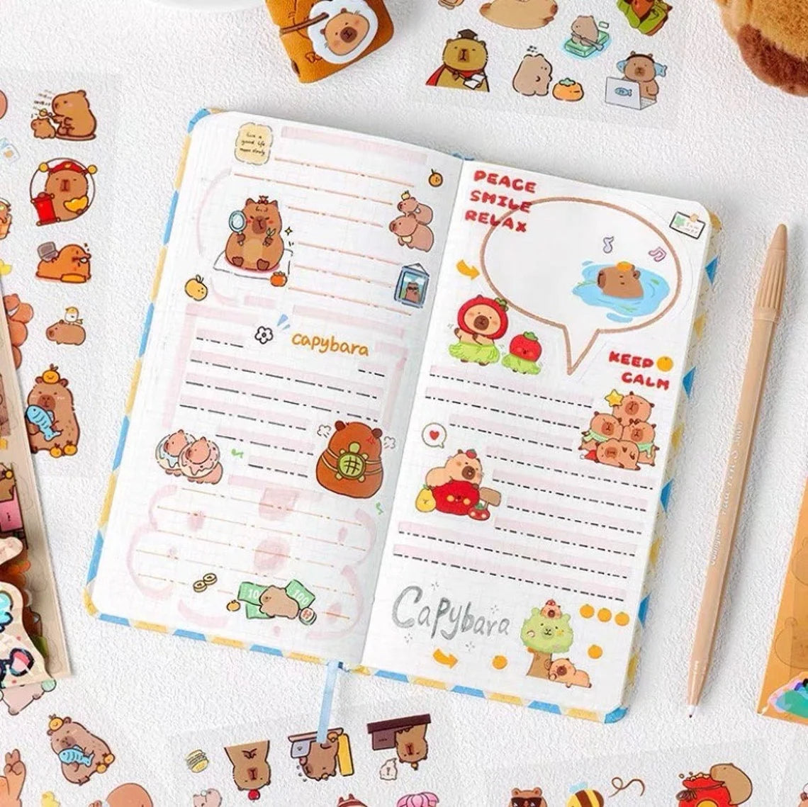 Capybara Stickers