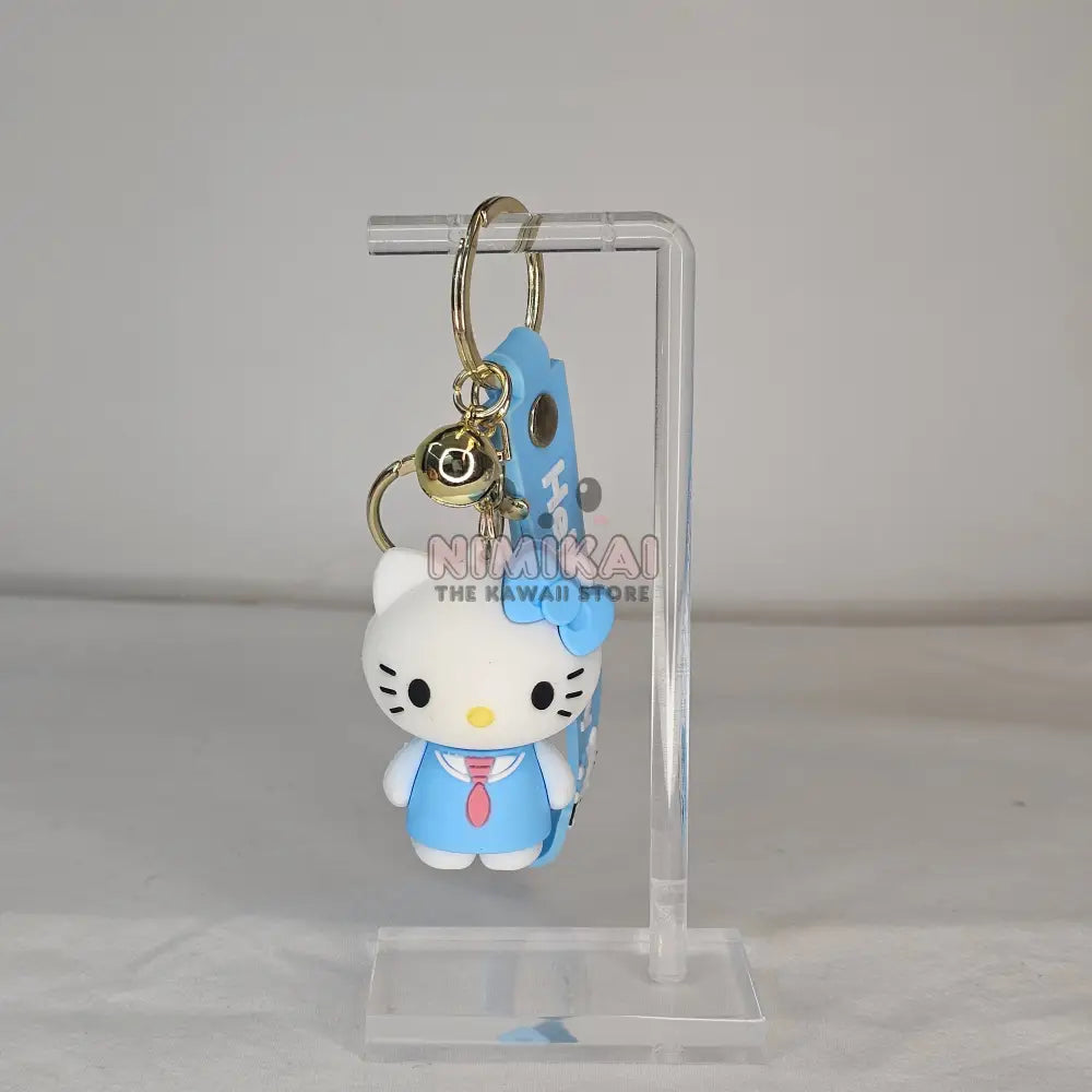 Hello Kitty In Outfits Keychain