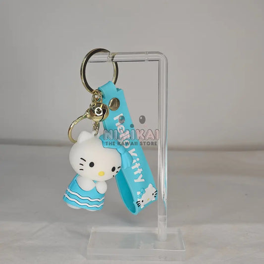 Hello Kitty In Outfits Keychain