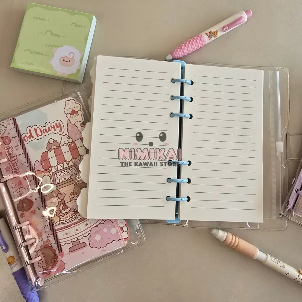 Kawaii Binder Diary Stationery