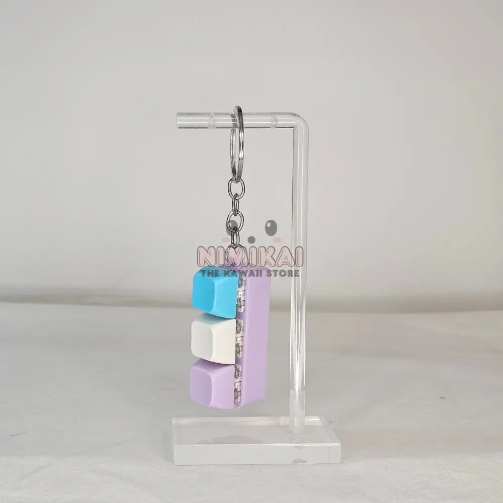Keyboard Fidget Keychain - 3 Keys