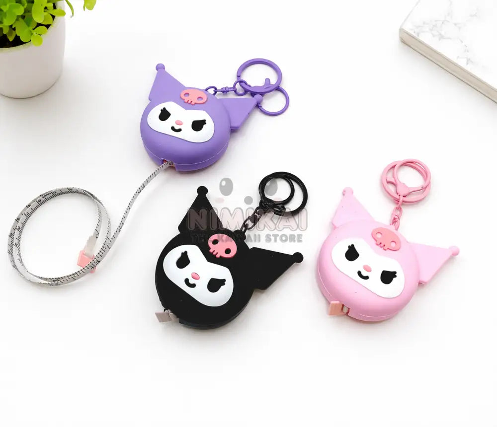 Kuromi Measuring Tape Keychain - Keychain