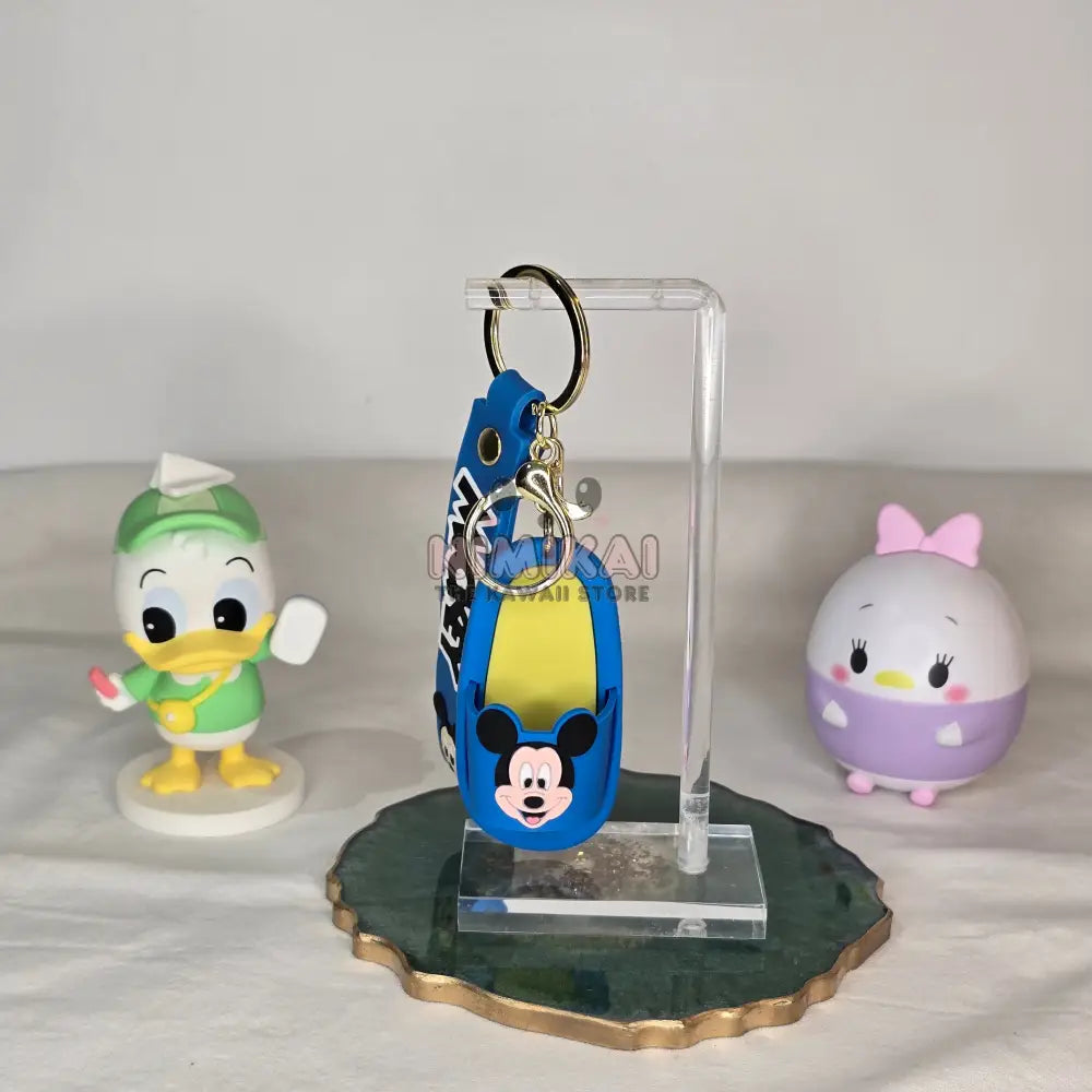 Mouse Character Slipper Keychain