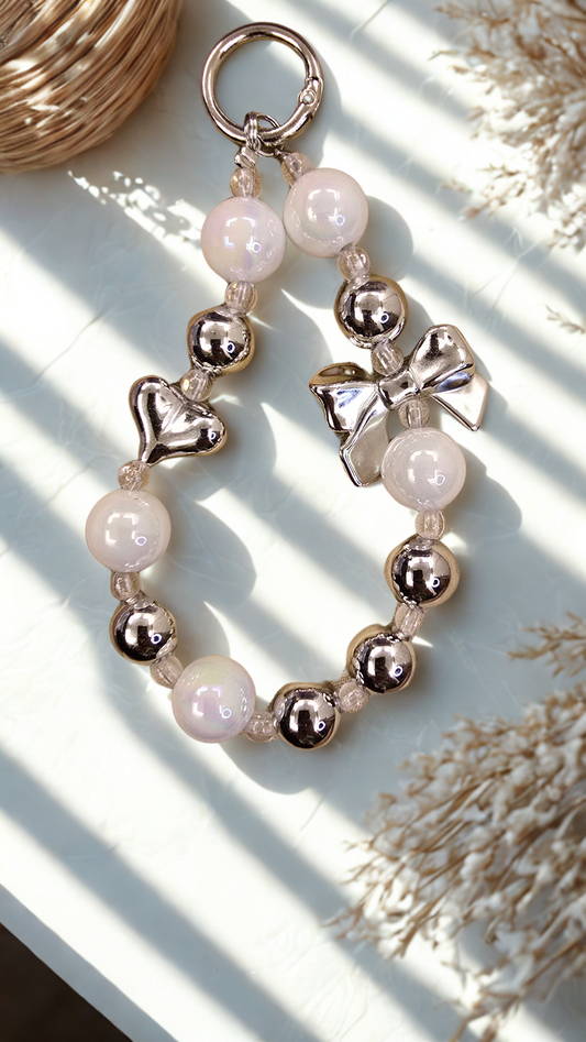 Blush Pearl Phone Charm