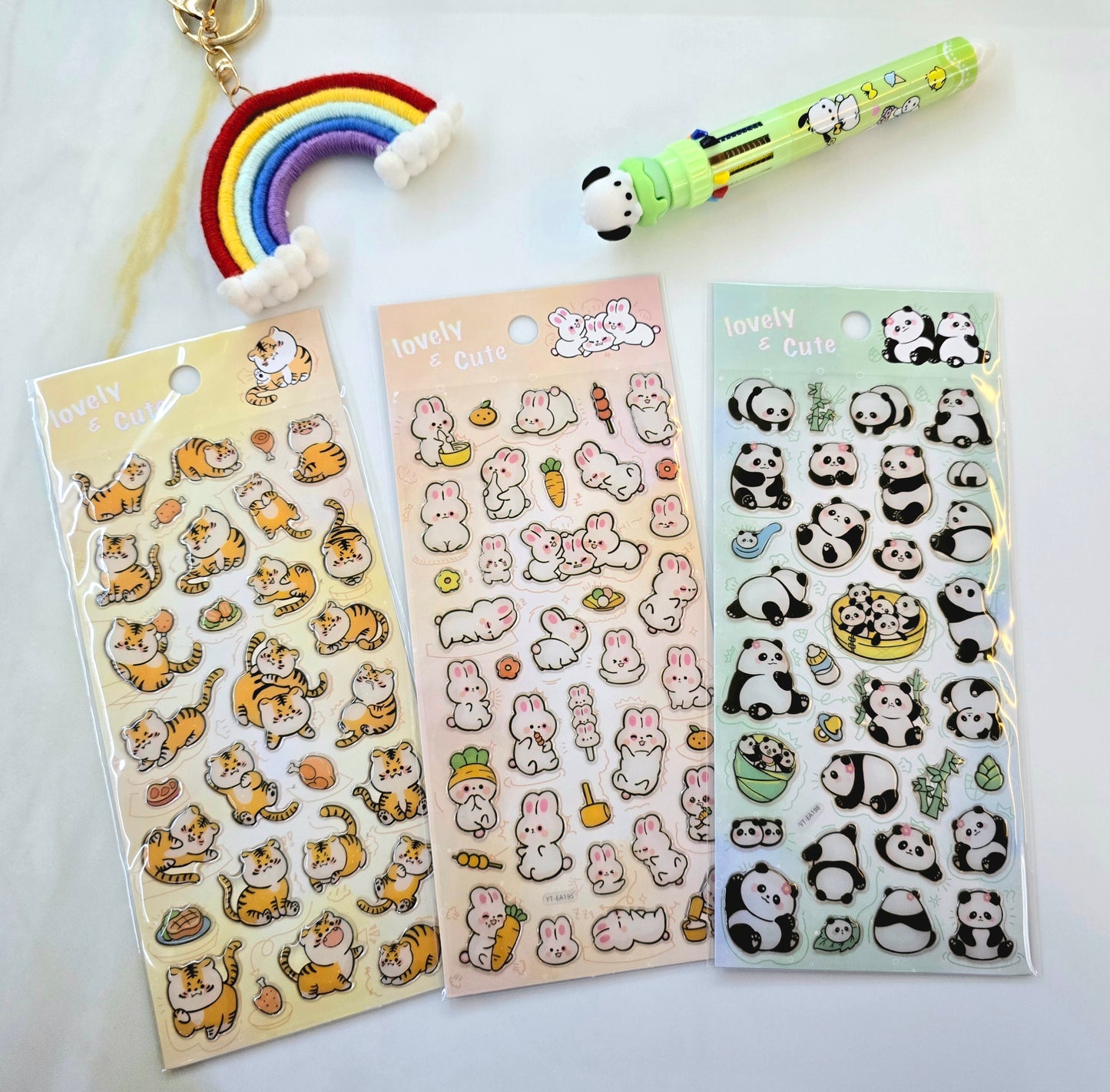 Animal Glossy Stickers