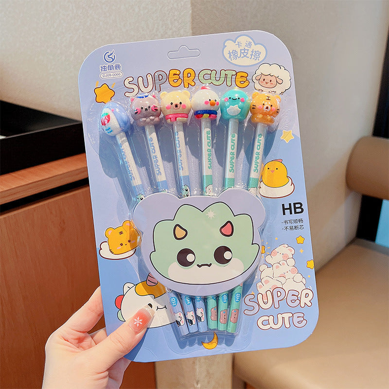 Super Cute Pencil (Set of 6)