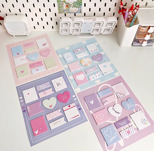 Aesthetic Sticky Notes Set