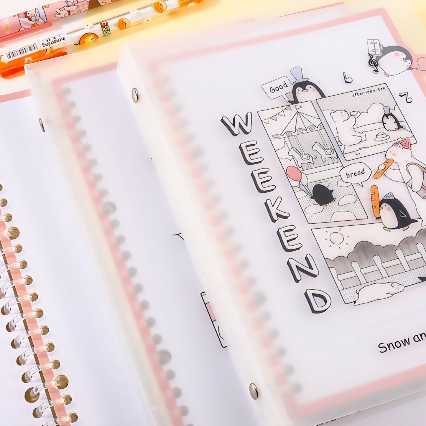 Penguin Binder Book