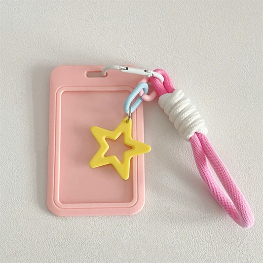 Pastel Photo / ID Card Holder