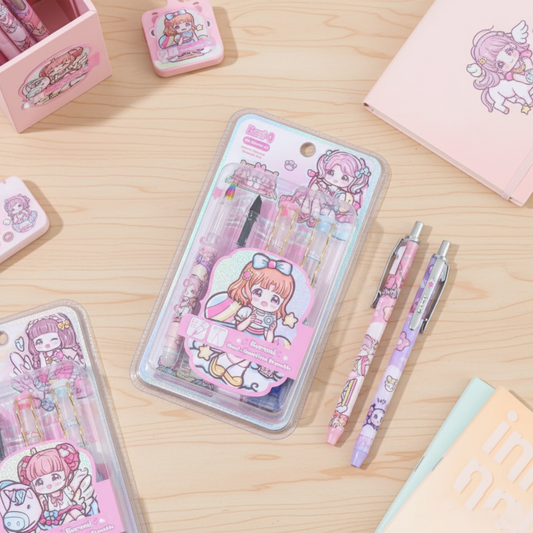 Kurumi Erasable Fountain Pen Set