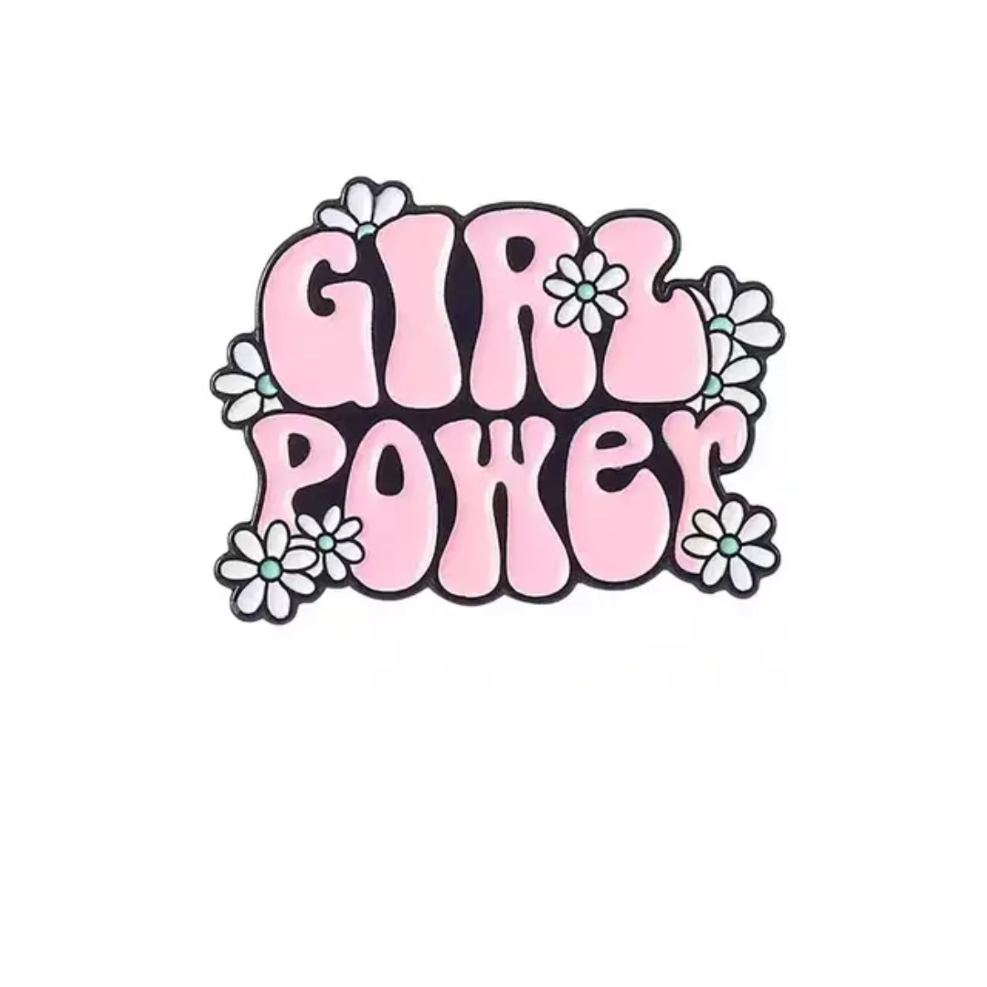 Girl Power Enamel Pin