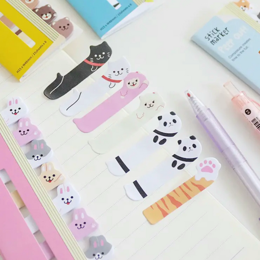 Animal Sticky Note Tabs