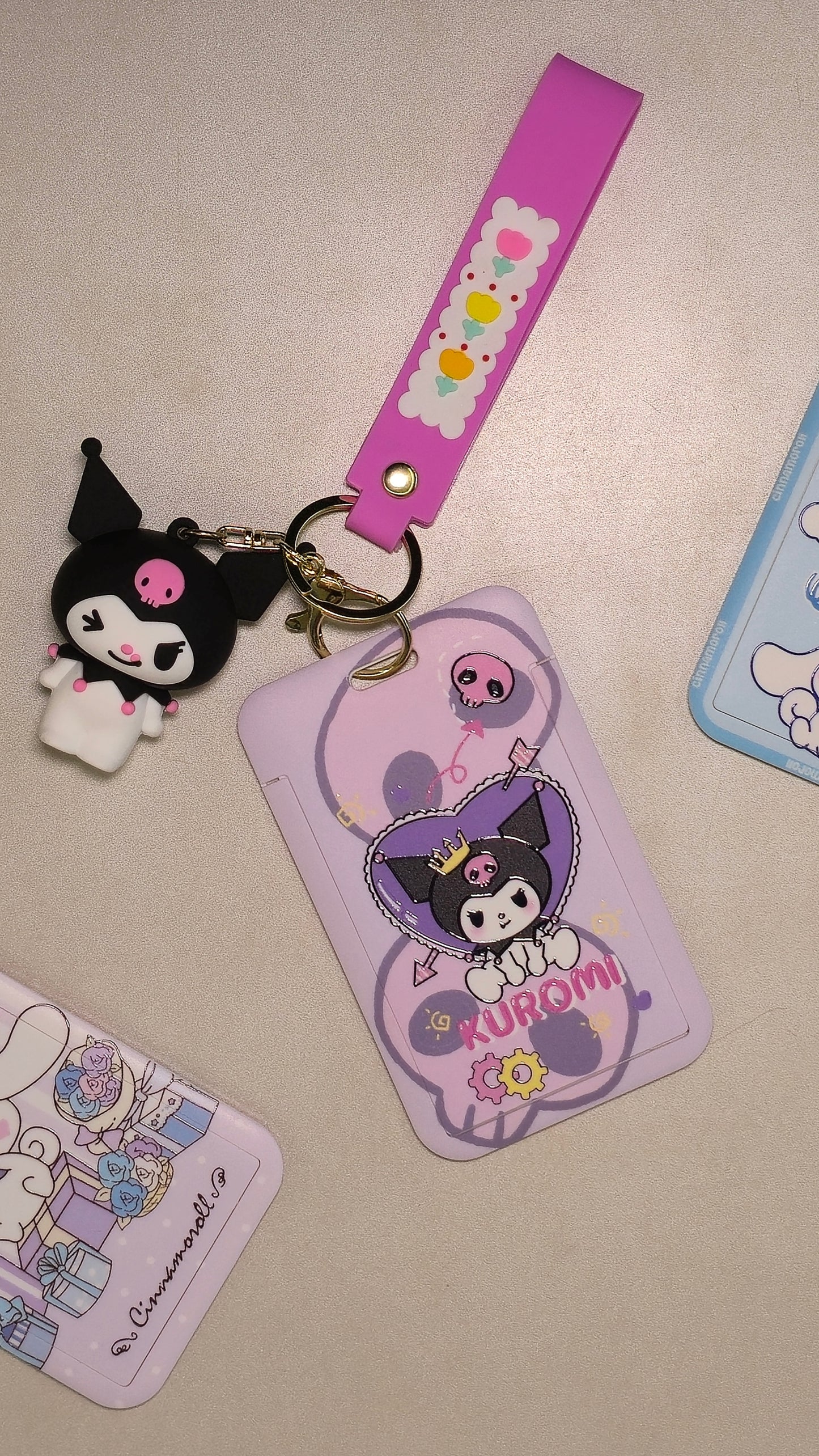 Kuromi Heart Photo Card / Card Holder