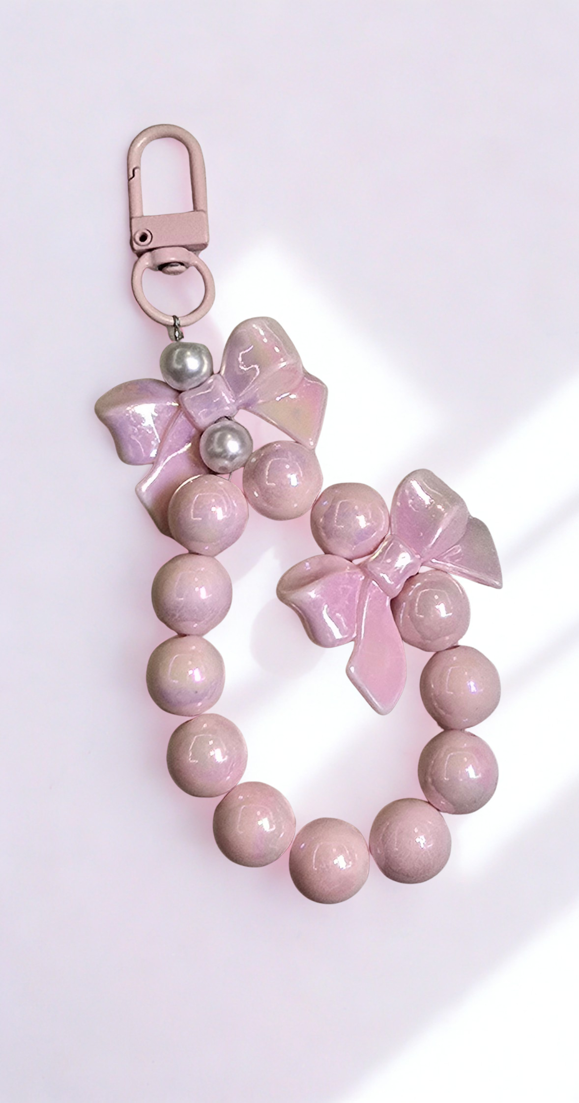 Bubble Bow Phone Charm