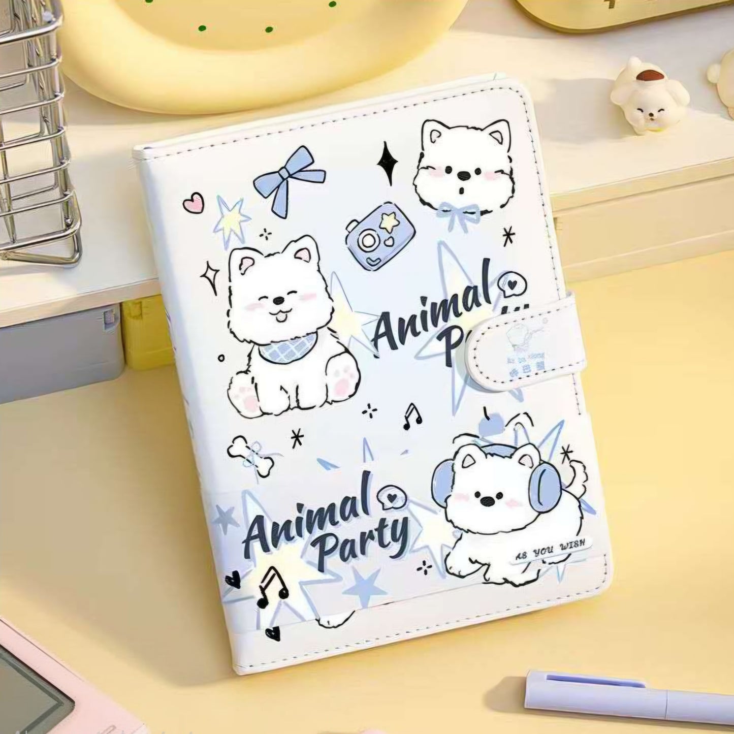 Kawaii Animal Party Notebook