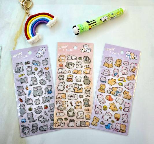 Animal Glossy Stickers