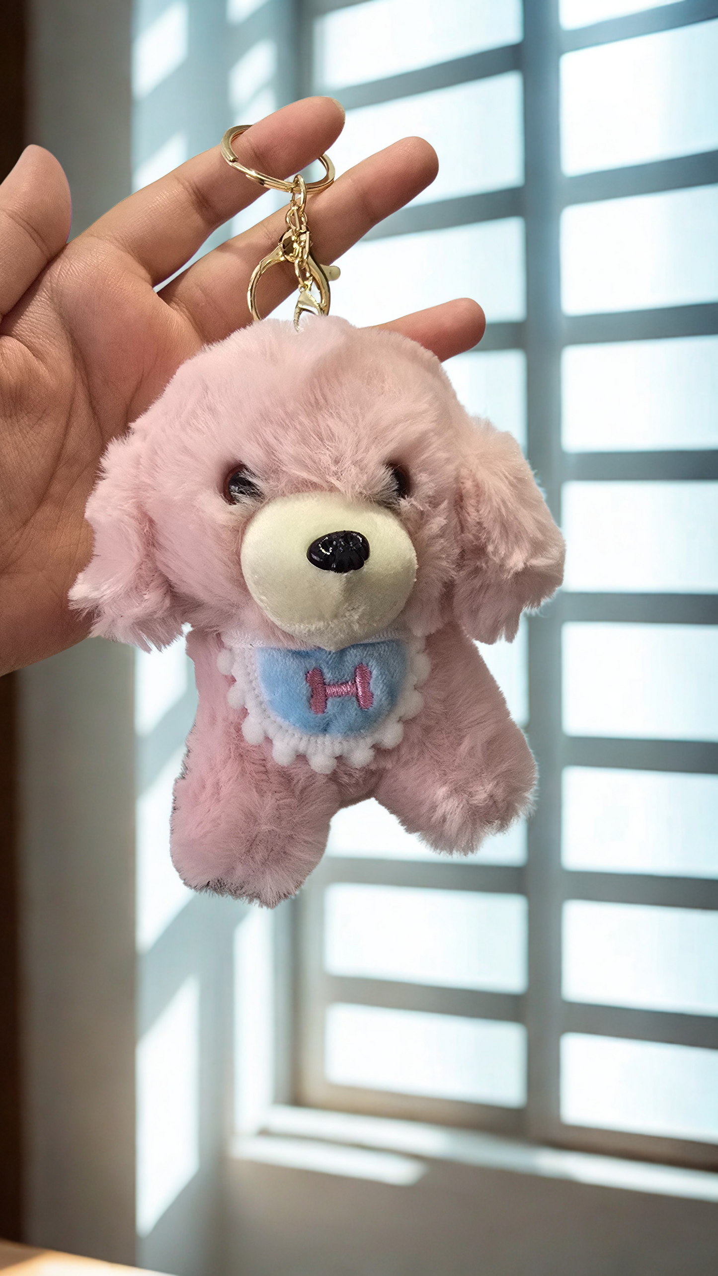 Dog Plush Keychain