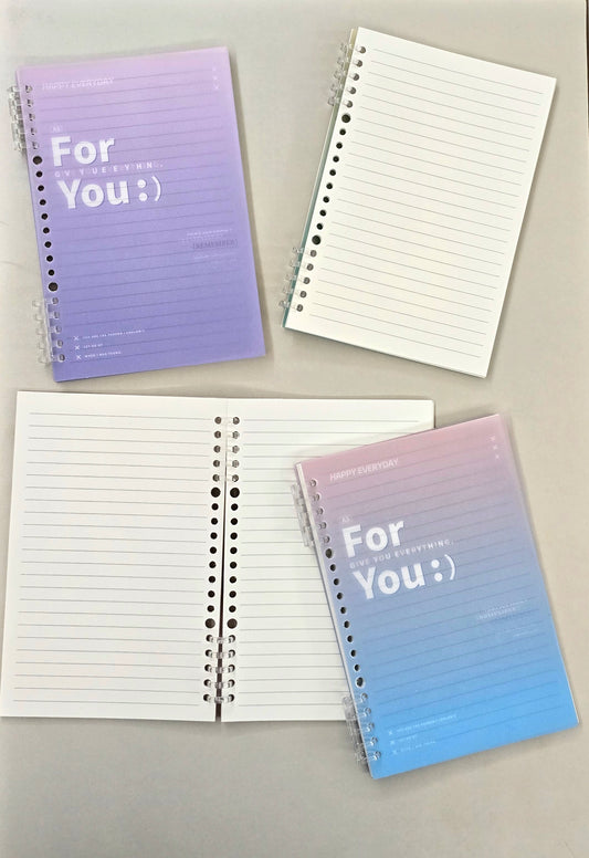 Aesthetic Binder Notebook