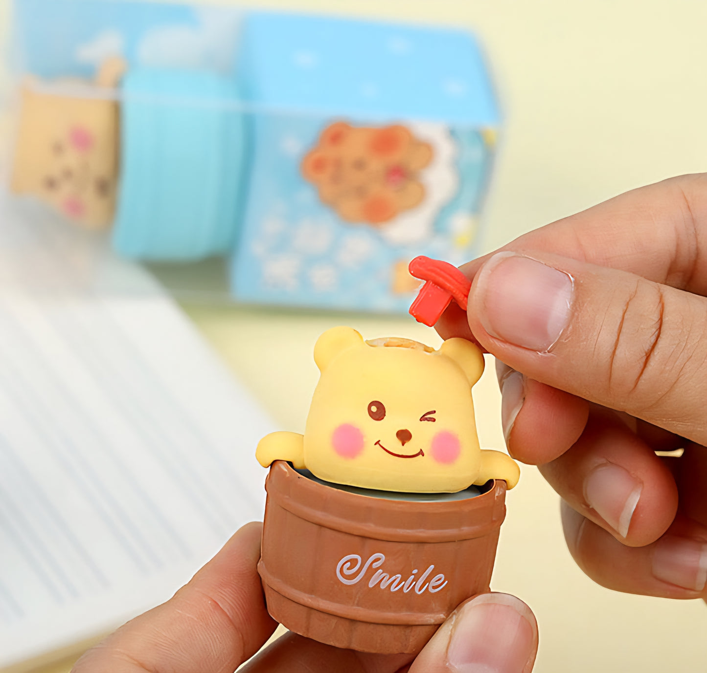 Bathing Bear Eraser