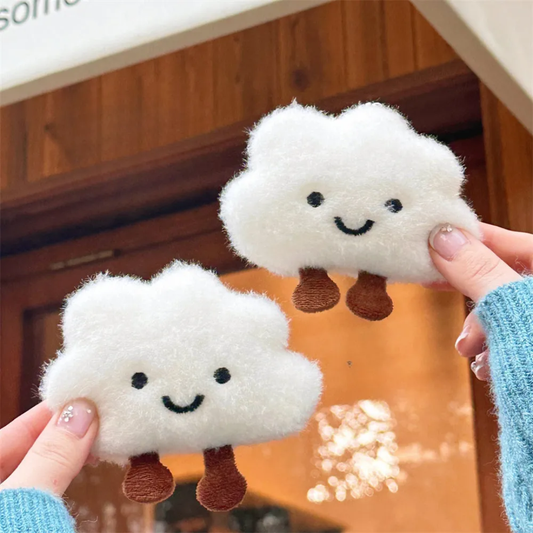 Cloud Plush Keychain / Badge