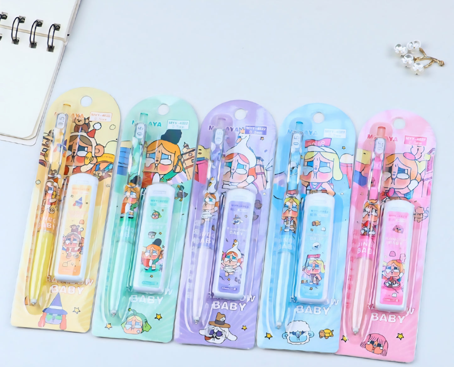 Cry Baby Girl Mechanical Pencil Set