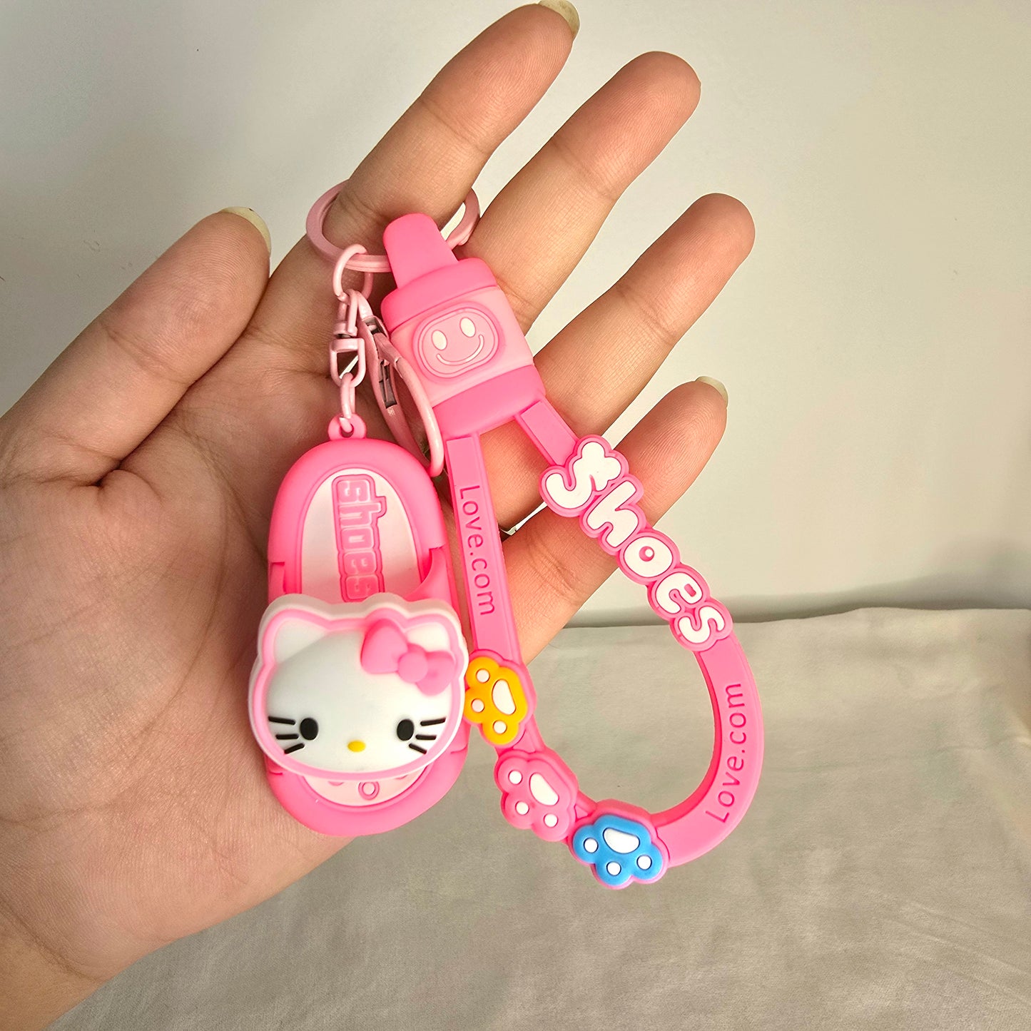 Sanrio Fidget Slipper Keychain