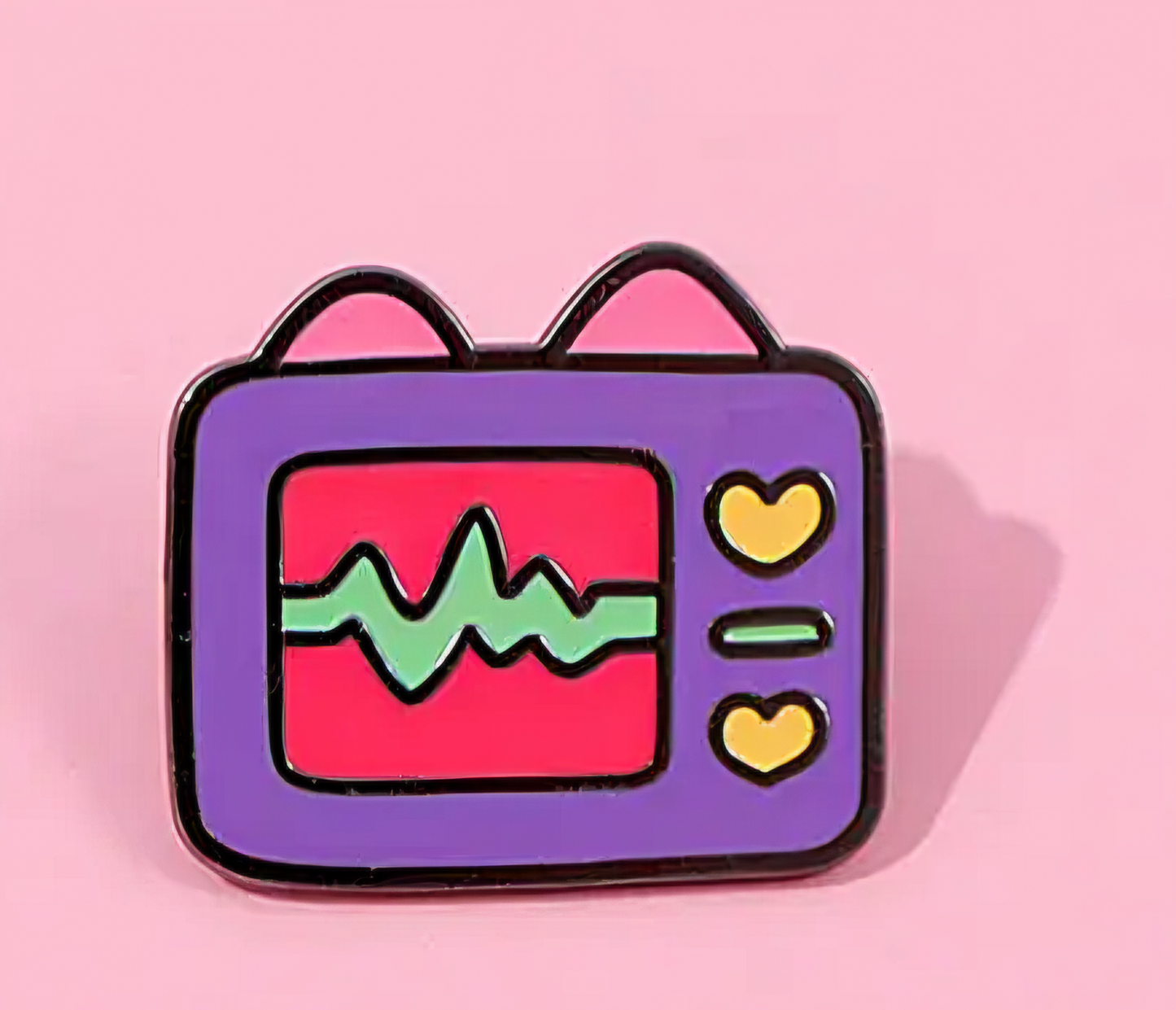 Cartoon TV Enamel Pin