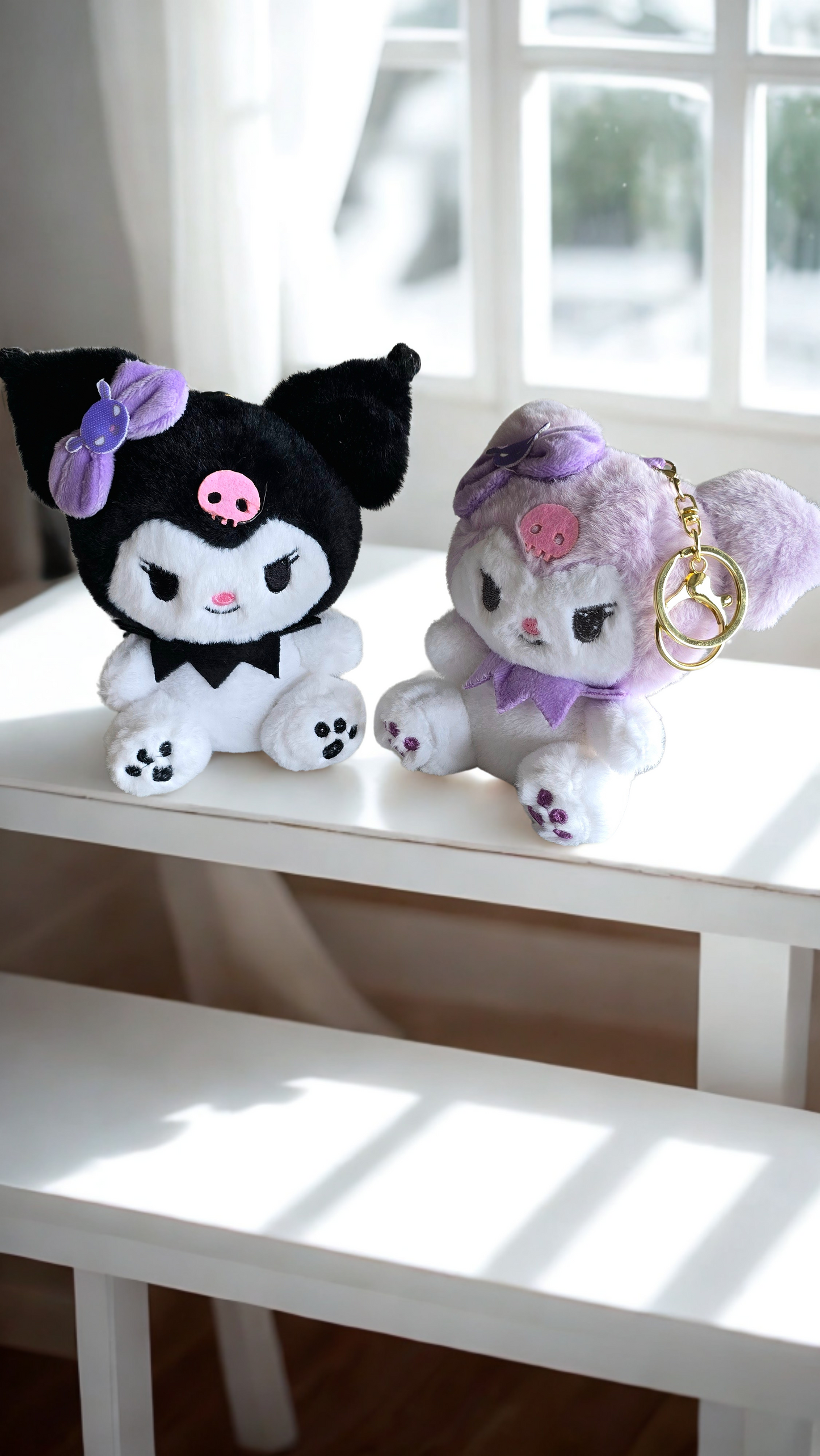 Kuromi Plush Keychain