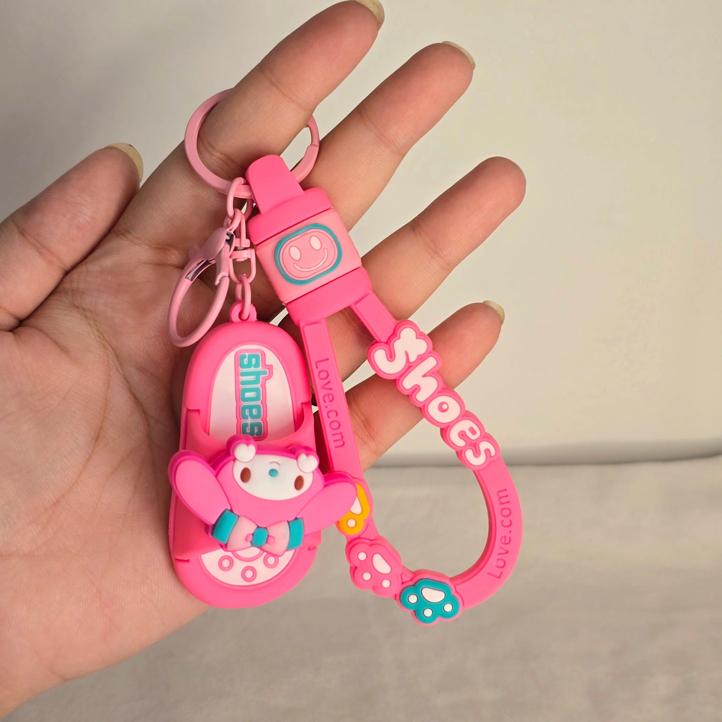 Sanrio Fidget Slipper Keychain