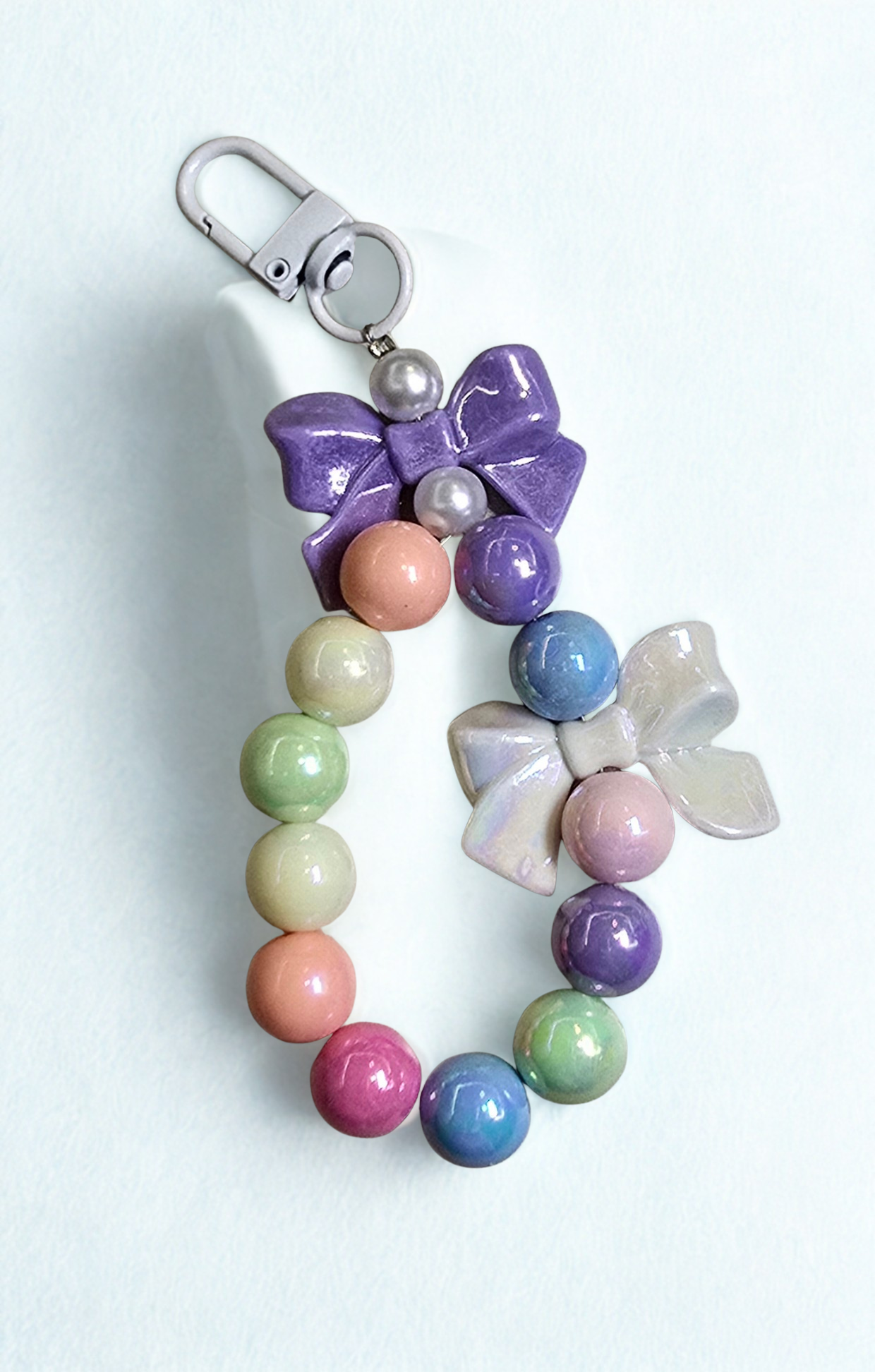 Bubble Bow Phone Charm