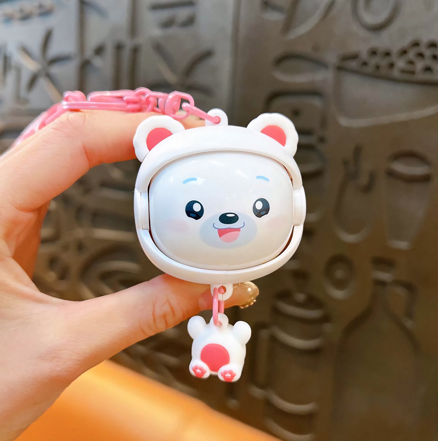 Animal Face Changing Keychain