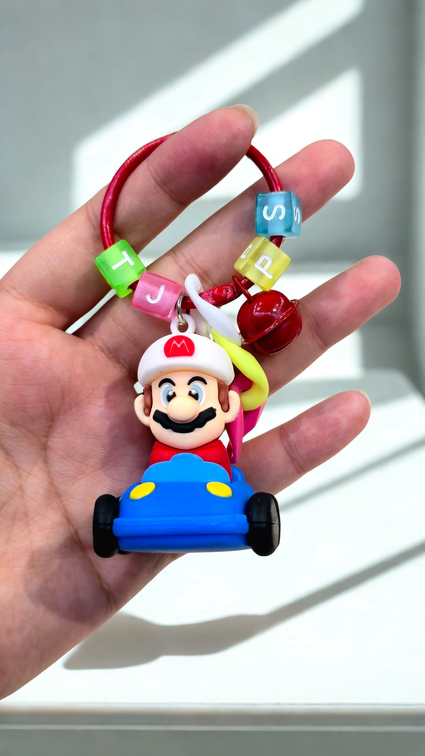 Mario Charm Keychain