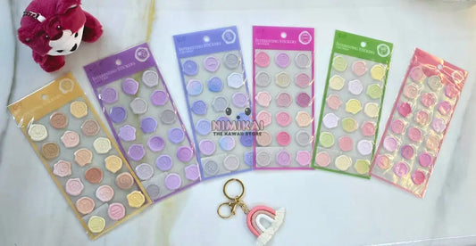 Wax Seal Stickers (Pack Of 3) Style 2 Stationery