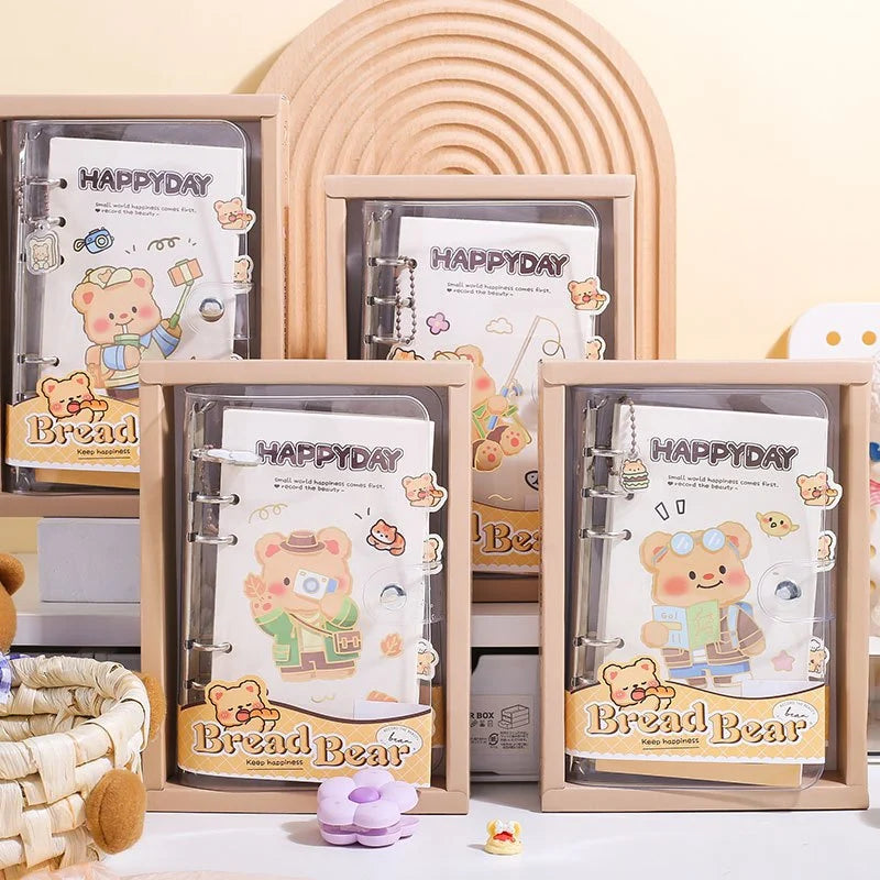Bread Bear Binder Diary