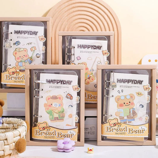Bread Bear Binder Diary