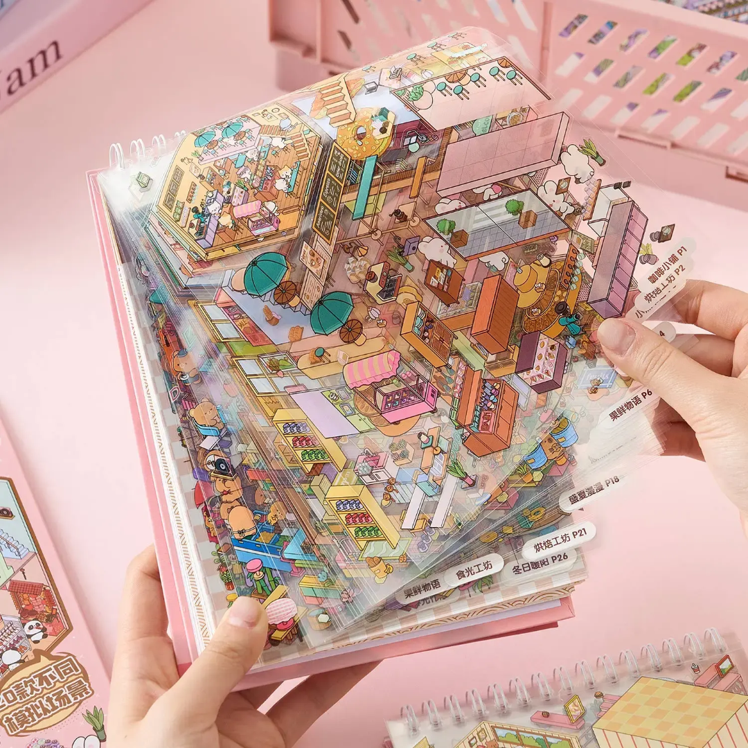 Landscape Sticker Book