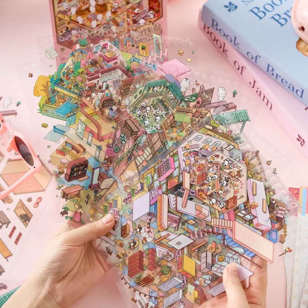 Landscape Sticker Book
