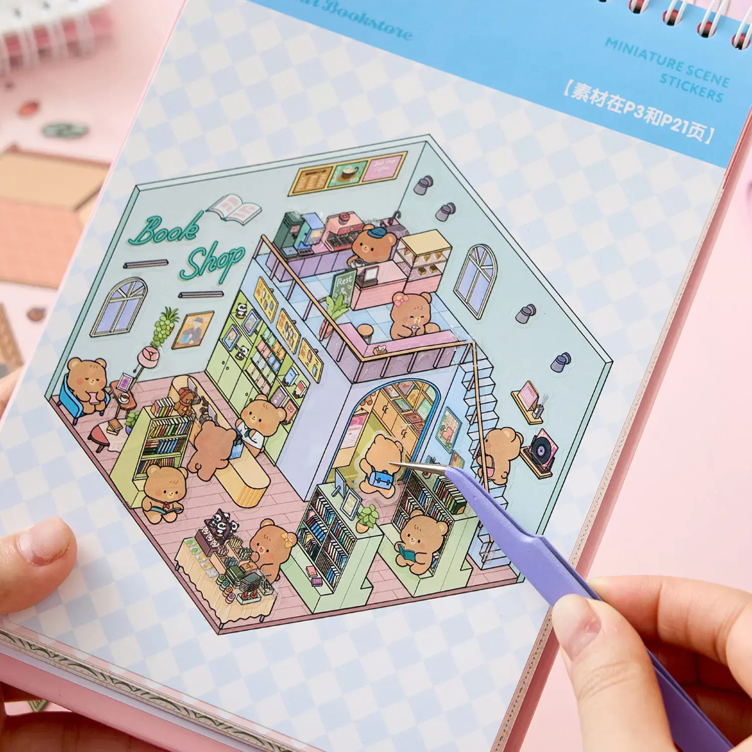 Landscape Sticker Book
