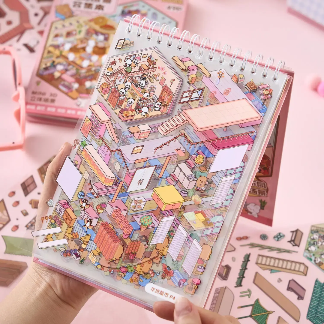 Landscape Sticker Book