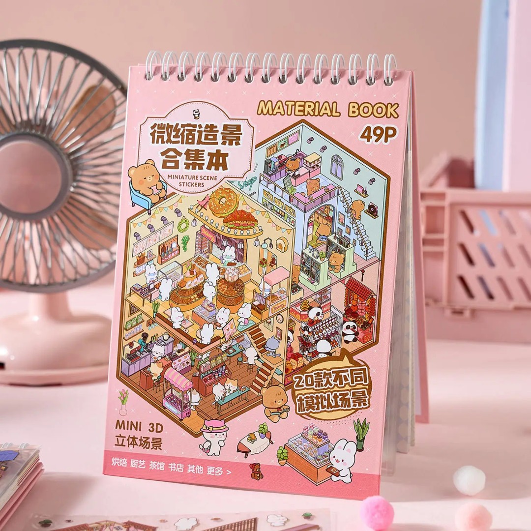 Landscape Sticker Book