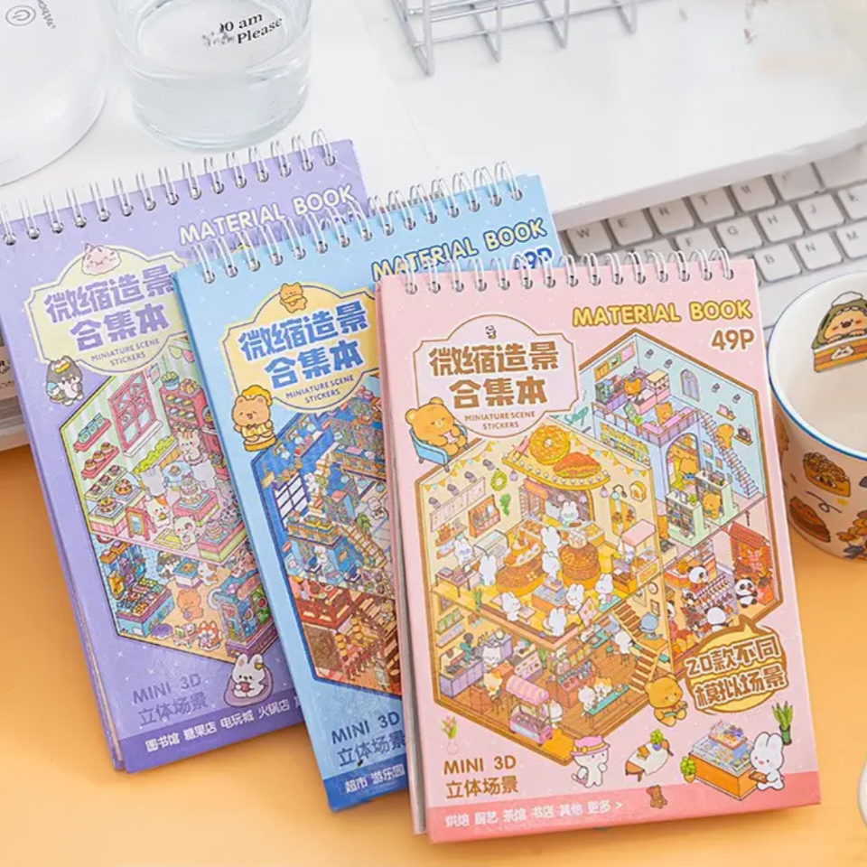 Landscape Sticker Book